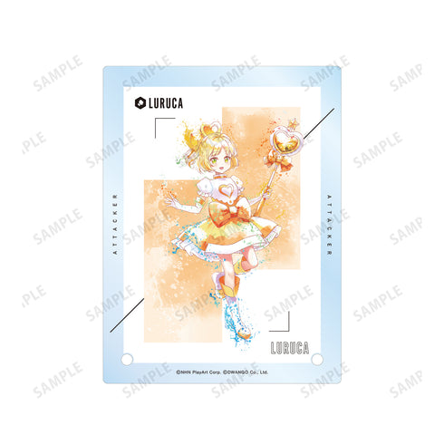 『#コンパス 戦闘摂理解析システム』ルルカ Ani-Art aqua label A6アクリルパネル